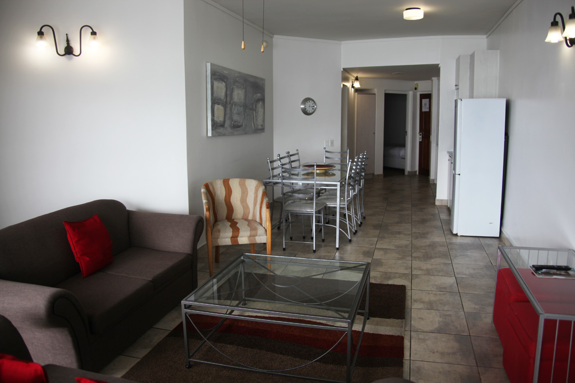 Het appartement valt mee.